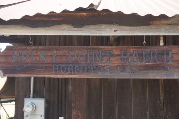 [Picture of Rocky Point Ranch sign]